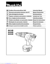 Makita 8414D Instruction Manual
