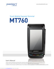 Bluebird Pidion MT760 User Manual