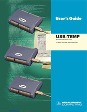 Measurement Computing USB-TEMP User Manual