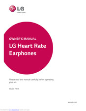 LG FR74 Owner's Manual