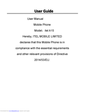 itel A15 User Manual