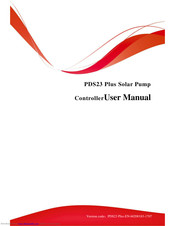 SAJ PDS23 Plus User Manual
