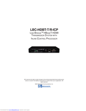 Broadata Communications LBC-HDBT-T User Manual