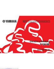 Yamaha T 135 SE Owner's Manual
