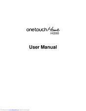 Alcatel OneTouch Home H200 User Manual