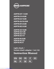 Beha-Amprobe ADPTR-PE-CH Instruction Manual