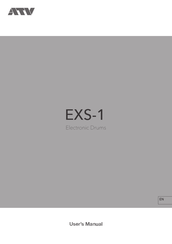 ATV aDrums EXS-1 User Manual