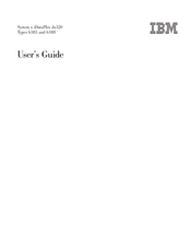 IBM iDataPlex dx320 6388 User Manual