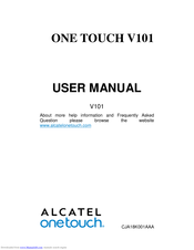 Alcatel ONE TOUCH V101 User Manual