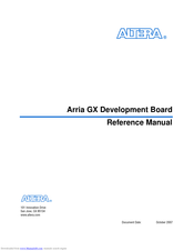 Altera Arria GX Reference Manual