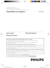 Philips HTB3525B User Manual