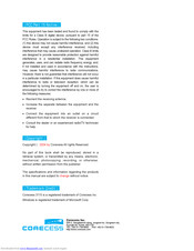 Corecess Corecess 3115 Manual
