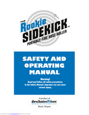 Rookie Sidekick Safety And Operating Manual