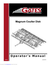 Gates Magnum Coulter Disk Operator's Manual