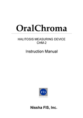 FIS OralChroma CHM-2 Instruction Manual