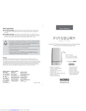 Waterco FINSBURY User Manual