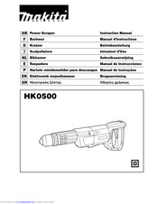 Makita HK0500 Instruction Manual