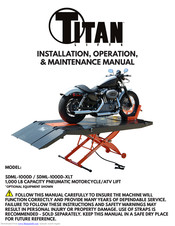 Titan SDML-1000D Installation, Operation & Maintenance Manual