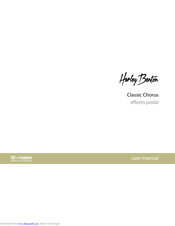 thomann Harley Benton Classic Chorus User Manual