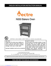 Nectre Fireplaces N550 Installation Instructions Manual