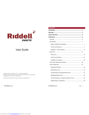 Riddell InSite User Manual