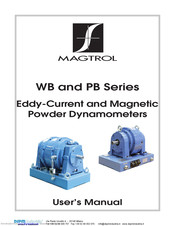 Magtrol WB Series User Manual
