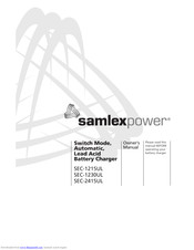 Samlexpower SeC-1230UL Owner's Manual