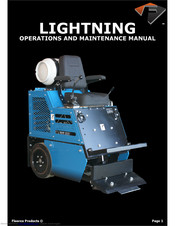 floorex Lightning Operation And Maintenance Manual