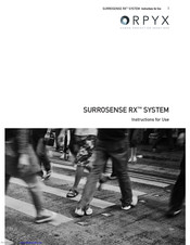 Orpyx SURROSENSE RX Instructions For Use Manual