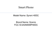 SZENIO Syreni 40DC Manual