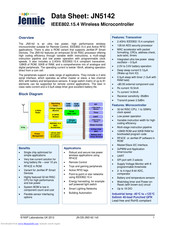 Jennic JN5142 Datasheet