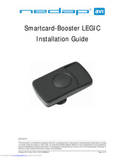 nedap Smartcard-Booster LEGIC Installation Manual