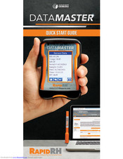 WAGNER Datamaster Quick Start Manual