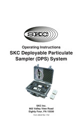 SKC DPS Operating Instructions Manual