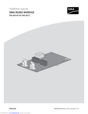 SMA MD.485-40 Installation Manual
