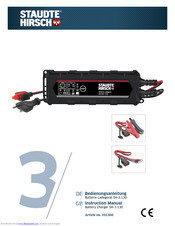 Staudte Hirsch SH-3.130 Instruction Manual