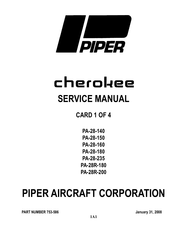 Piper Aircraft Corporation Cherokee Pa 28 140 Manuals Manualslib