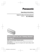 Panasonic KX-TGK320AZ Operating Instructions Manual