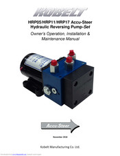 Kobelt HRP11-12 Maintenance Manual
