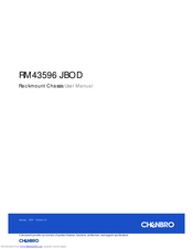 Chenbro RM43596 User Manual