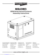 Northern Lights M843W3 Assembly Instructions Manual