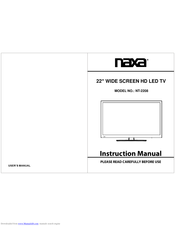 Naxa NT-2208 Instruction Manual