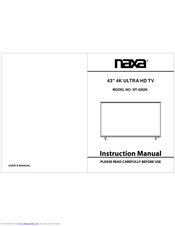 Naxa NT-4302K Instruction Manual