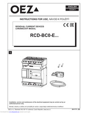 OEZ RCD-BC0-EA06 Instructions For Use Manual