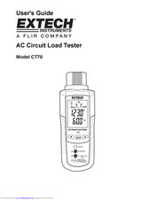 Extech Instruments CT70 User Manual