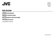 JVC KW-R520M Instruction Manual