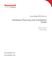 Honeywell ControlEdge 900 platform Hardware Planning And Installation Manual
