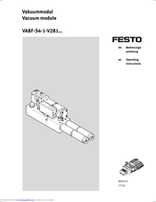 Festo VABF-S4-1-V2B1-C-VH-20 Operating Instructions Manual