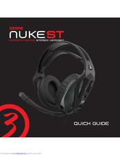 Ozone Nuke ST Quick Manual