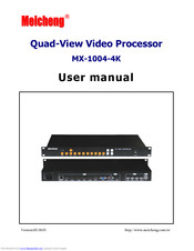 Meicheng MX-1004-4K User Manual